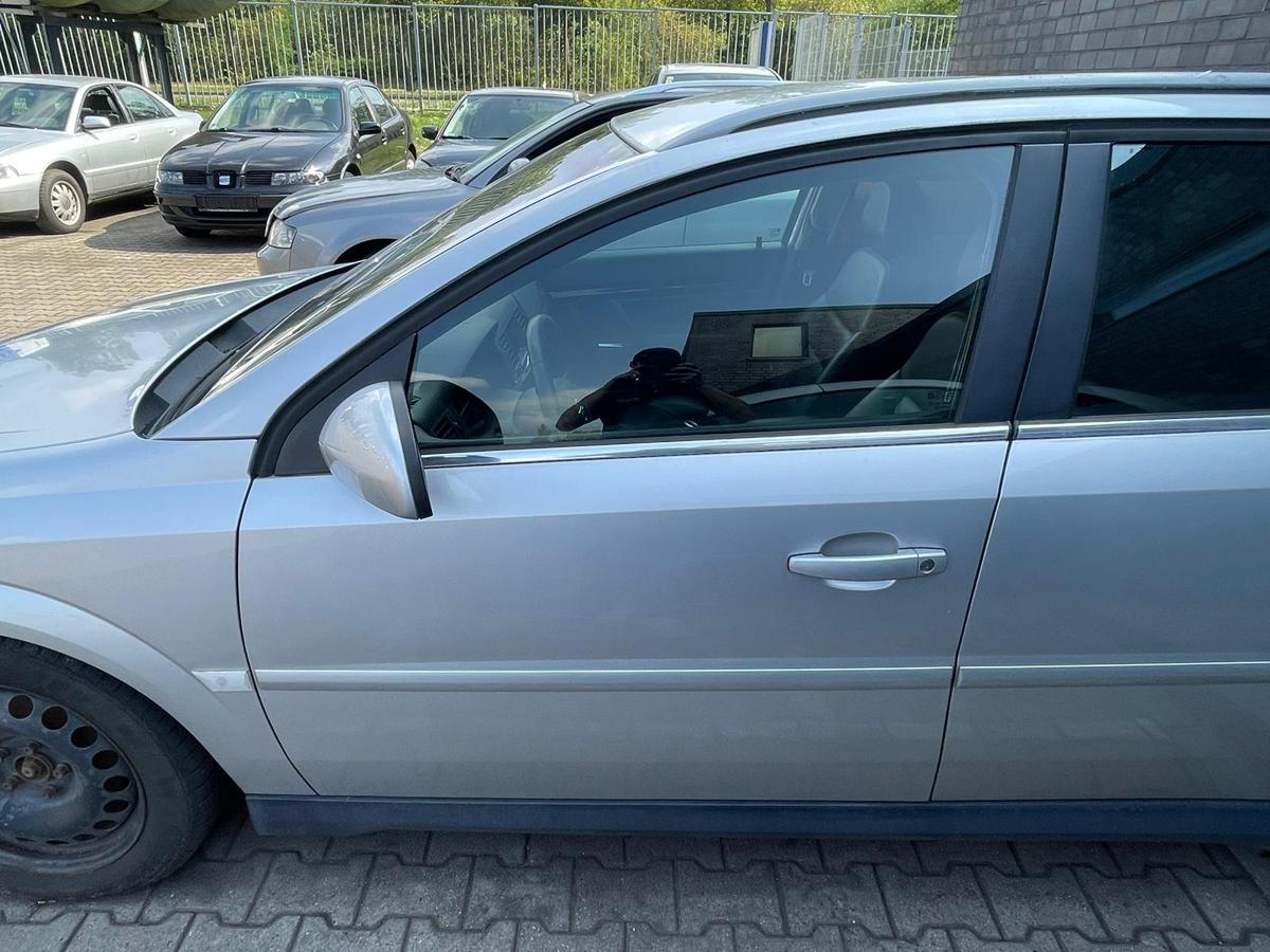 Opel Signum original Tür vorn links Fahrertür 2AU Starsilber BJ04